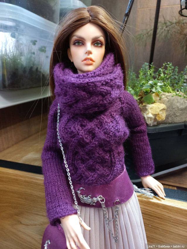 Джемпер и снуд для девочек 1/4 (фото 6)