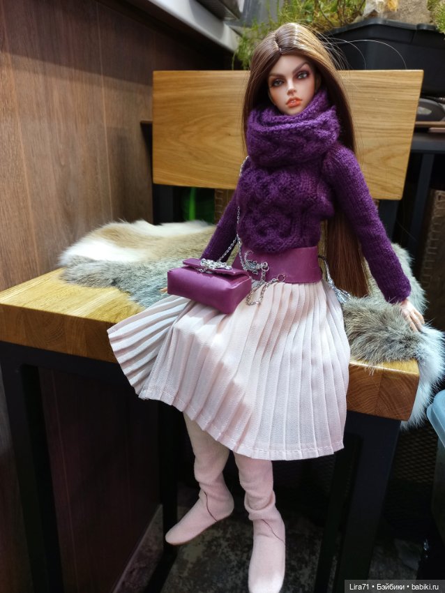 Джемпер и снуд для девочек 1/4 (фото 4)