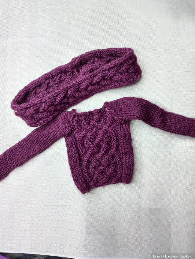 Джемпер и снуд для девочек 1/4 (фото 3)