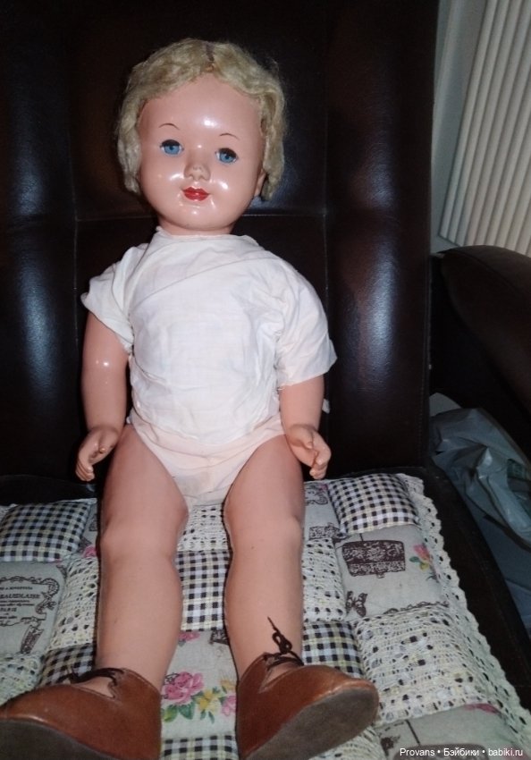 Кукла пресс-опилки, СССР, 64 см (фото 8)