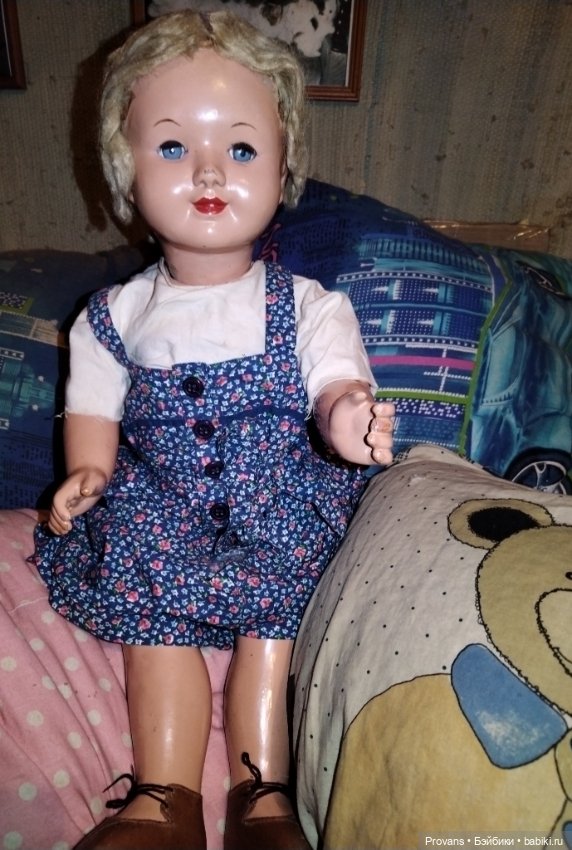 Кукла пресс-опилки, СССР, 64 см