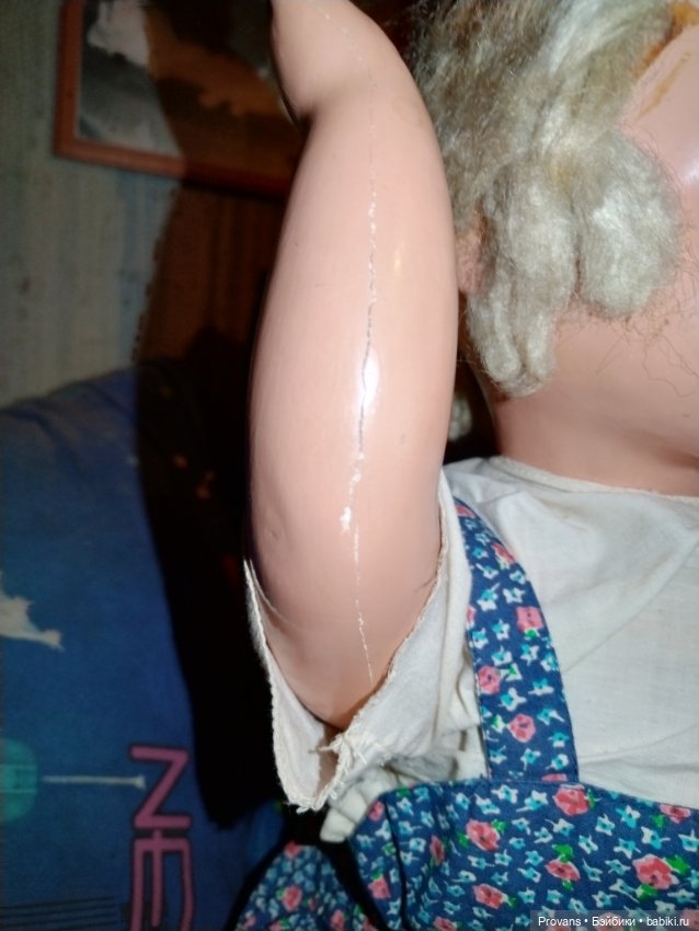 Кукла пресс-опилки, СССР, 64 см (фото 7)