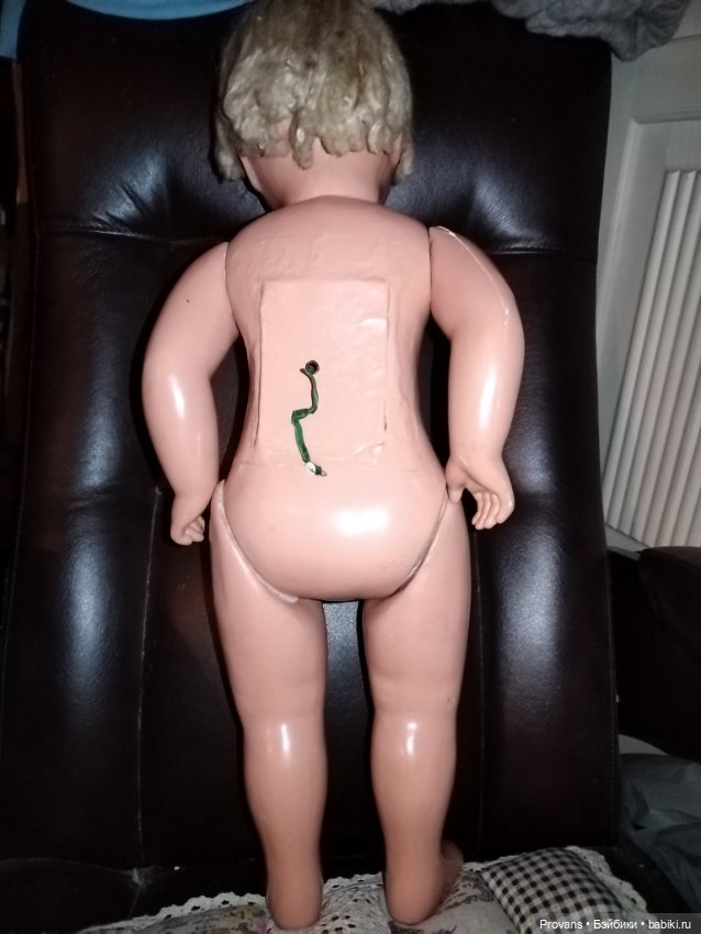 Кукла пресс-опилки, СССР, 64 см (фото 4)