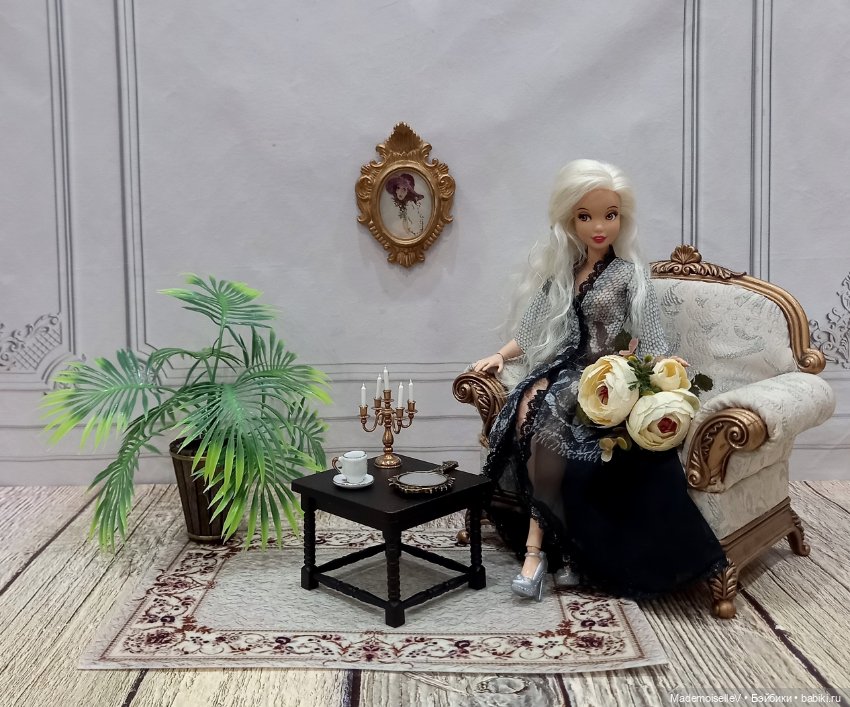 Пальма в кадке — Миниатюра для кукол (фото 3)