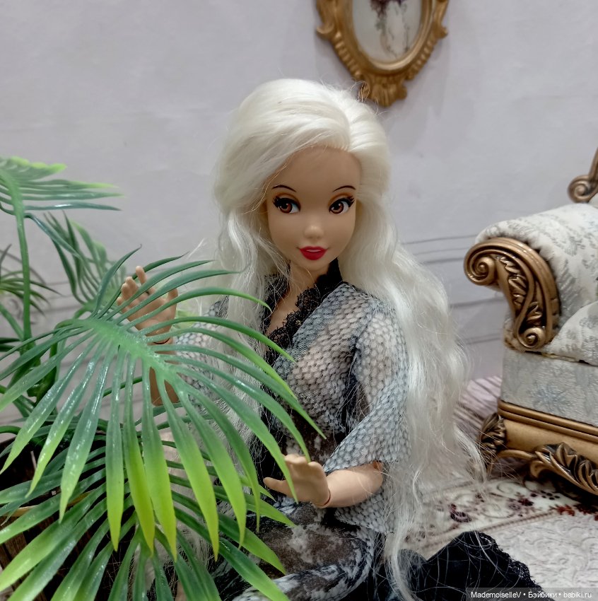 Пальма в кадке — Миниатюра для кукол (фото 5)