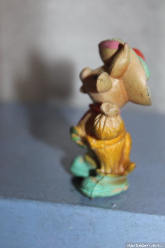 Резиновая игрушка из 90х * Бык, символ года * мини (фото 4)