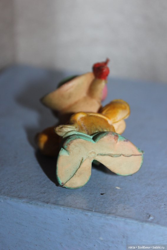 Резиновая игрушка из 90х * Бык, символ года * мини (фото 6)