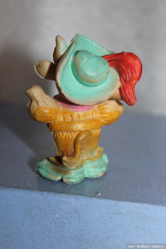 Резиновая игрушка из 90х * Бык, символ года * мини (фото 3)