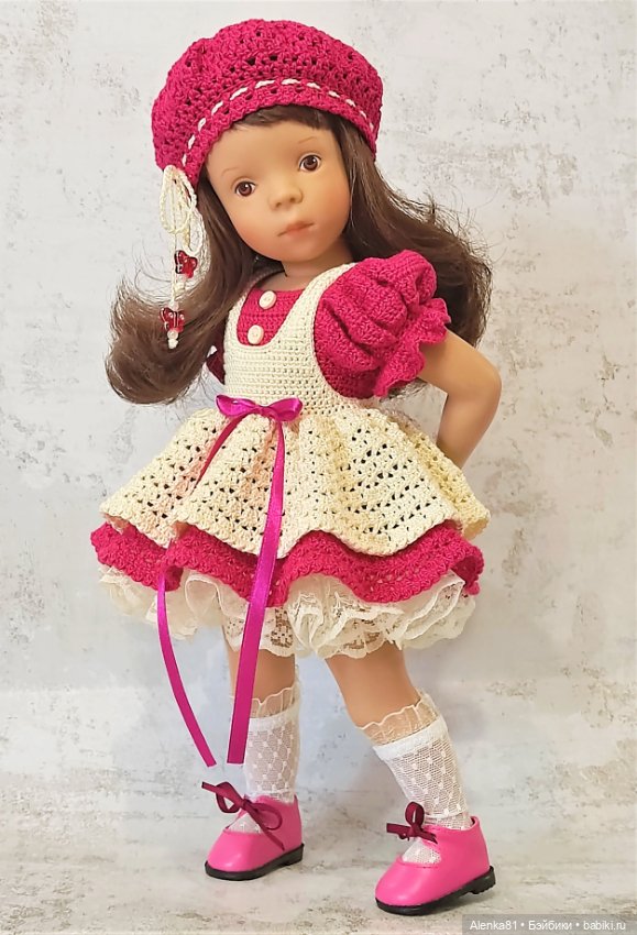 PDF Мастер-Класс по вязанию крючком "КОНФЕТКА-М" для кукол Minouche (минуш) (фото 10)