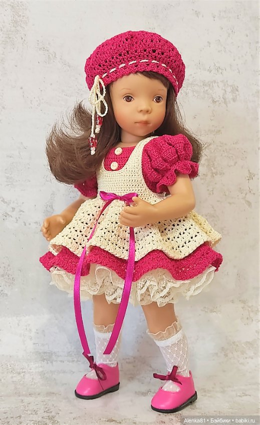 PDF Мастер-Класс по вязанию крючком "КОНФЕТКА-М" для кукол Minouche (минуш) (фото 7)