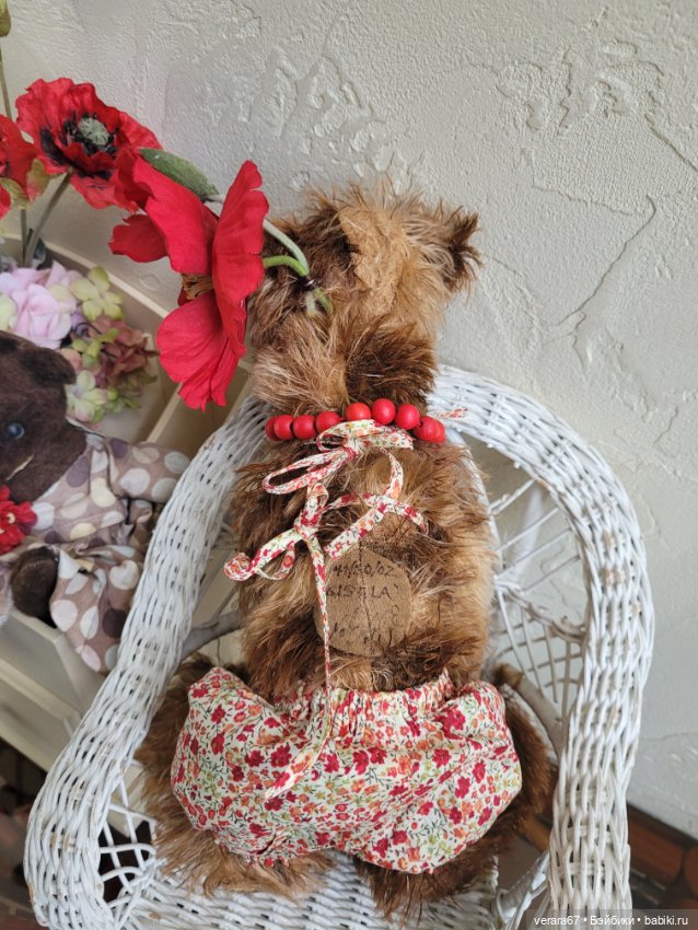 Шикарная медведица Gisela от Zwergnase. Лимит 50.Раритет