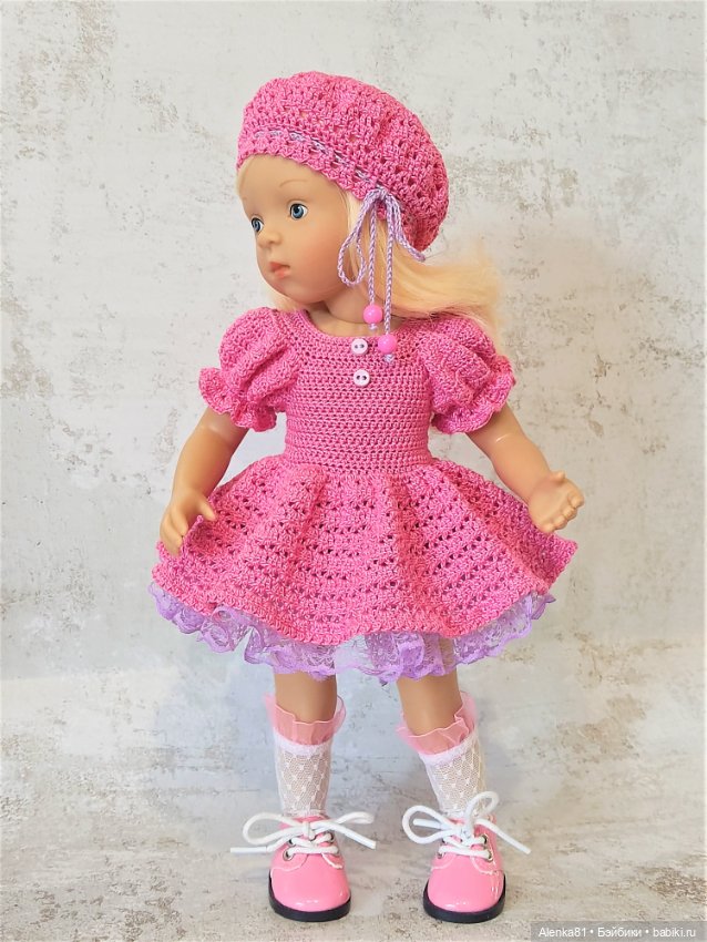 PDF Мастер-Класс по вязанию крючком "КОНФЕТКА-М" для кукол Minouche (минуш)