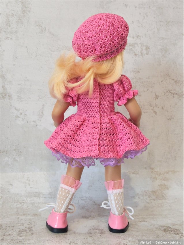 PDF Мастер-Класс по вязанию крючком "КОНФЕТКА-М" для кукол Minouche (минуш)