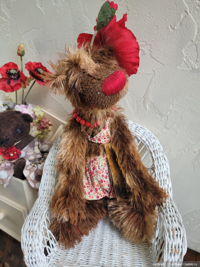 Шикарная медведица Gisela от Zwergnase. Лимит 50.Раритет (фото 3)