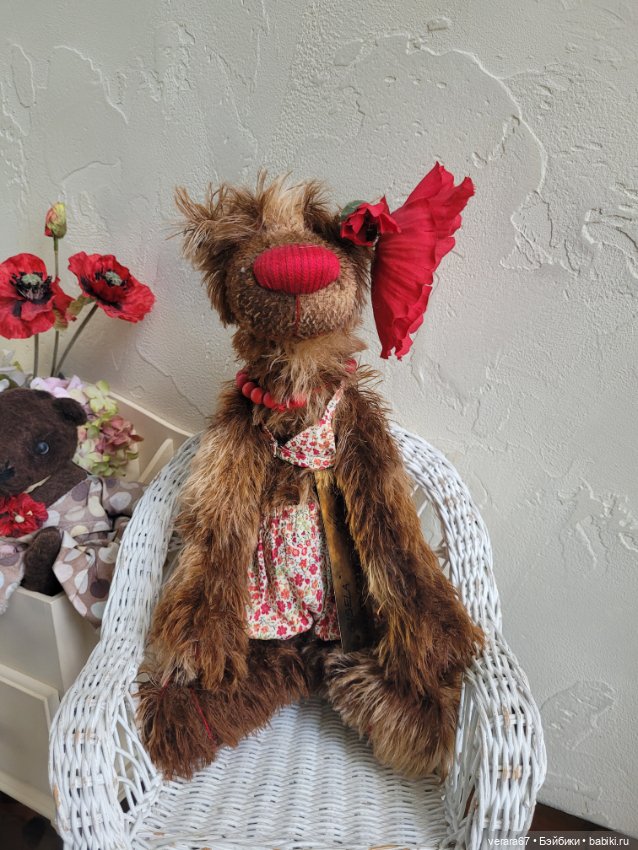 Шикарная медведица Gisela от Zwergnase. Лимит 50.Раритет (фото 7)