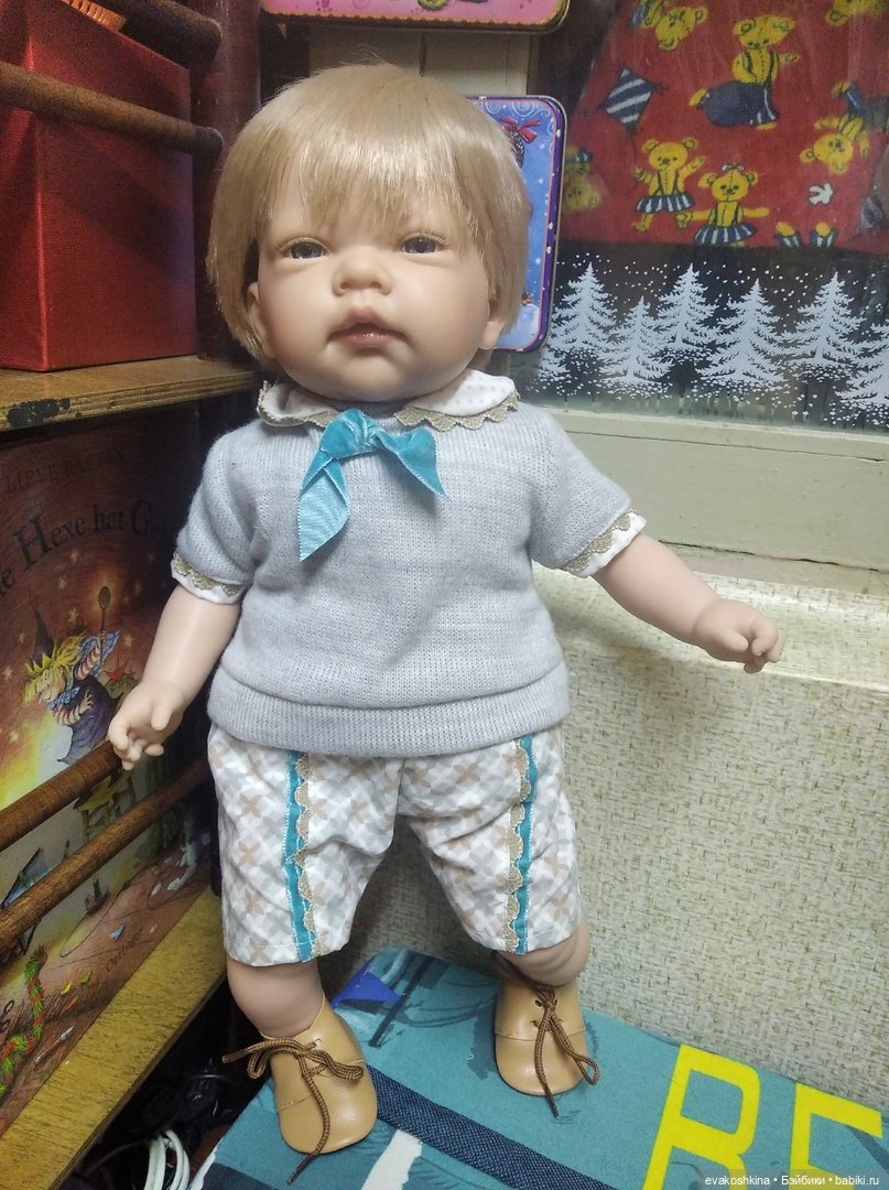 Малыш от Nines, 45 см, новый, выпуск прошлых лет (фото 3)