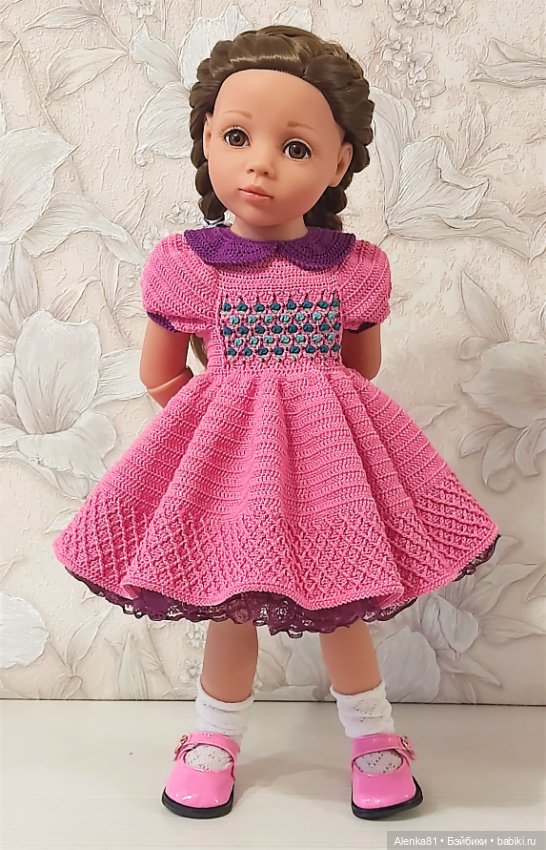 PDF Мастер-Класс по вязанию крючком "ВДОХНОВЕНИЕ- G" для кукол GOTZ (готц) (фото 4)