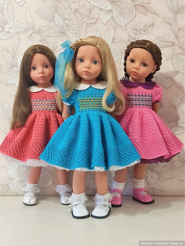 PDF Мастер-Класс по вязанию крючком "ВДОХНОВЕНИЕ- G" для кукол GOTZ (готц)