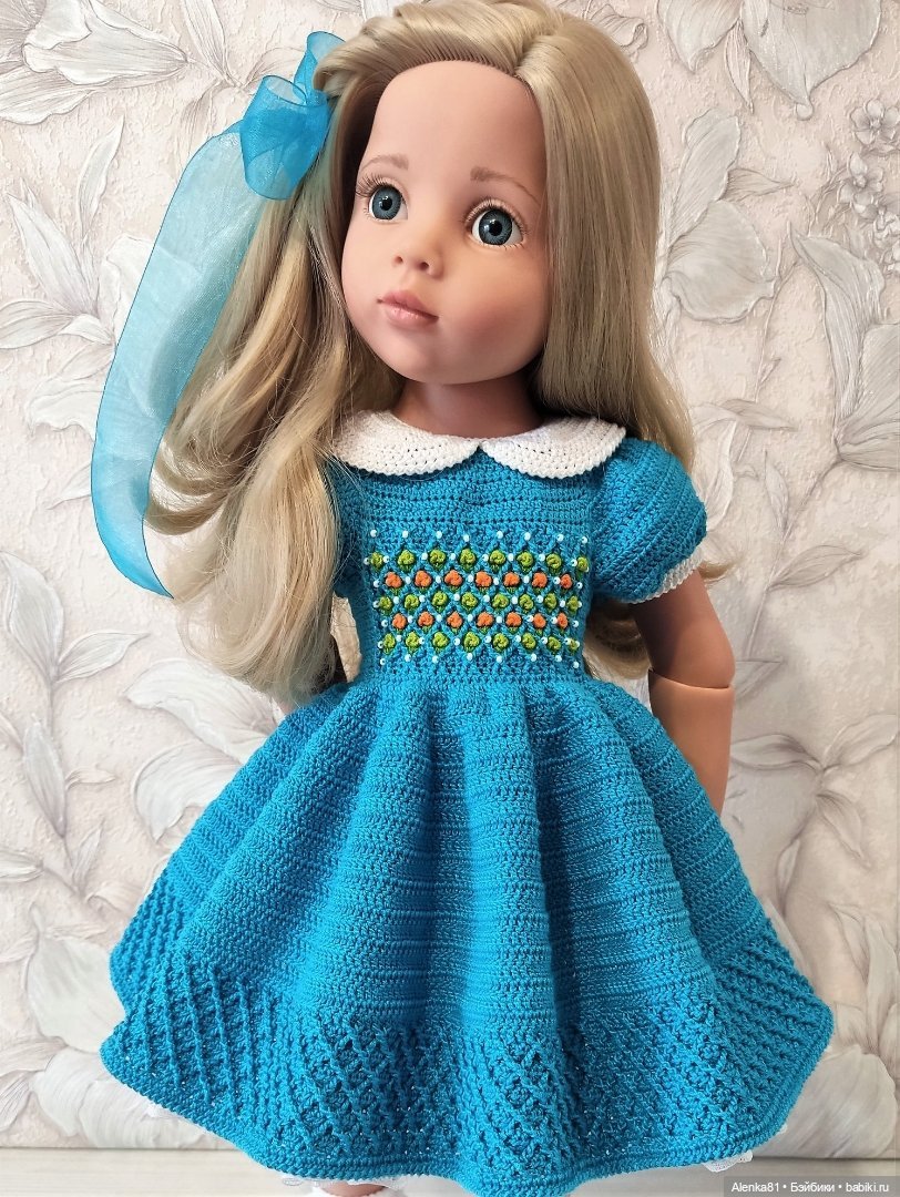 PDF Мастер-Класс по вязанию крючком "ВДОХНОВЕНИЕ- G" для кукол GOTZ (готц) (фото 8)