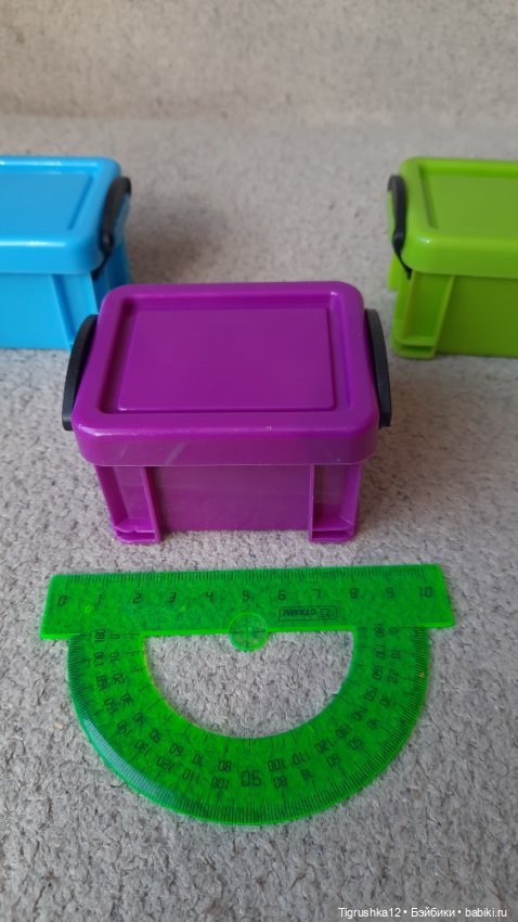 Ящики для хранения кукольных игрушек (фото 7)