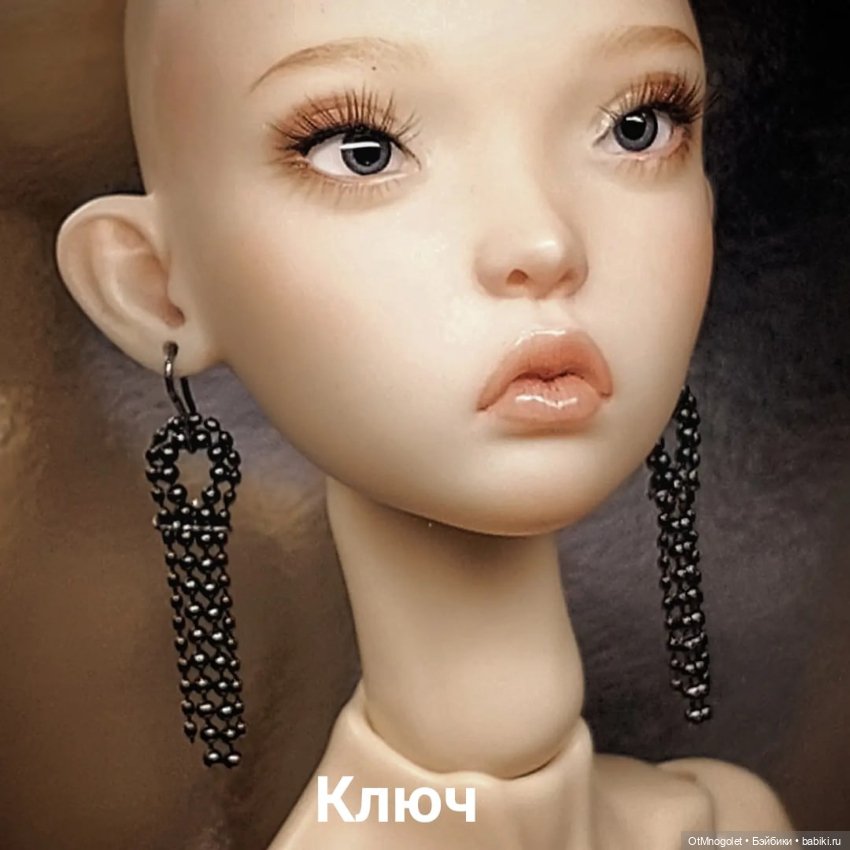 Серьги для кукол Рopovy, Tonner, Barbi (фото 3)