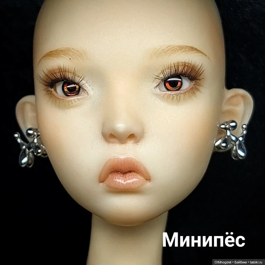 Серьги для кукол Рopovy, Tonner, Barbi