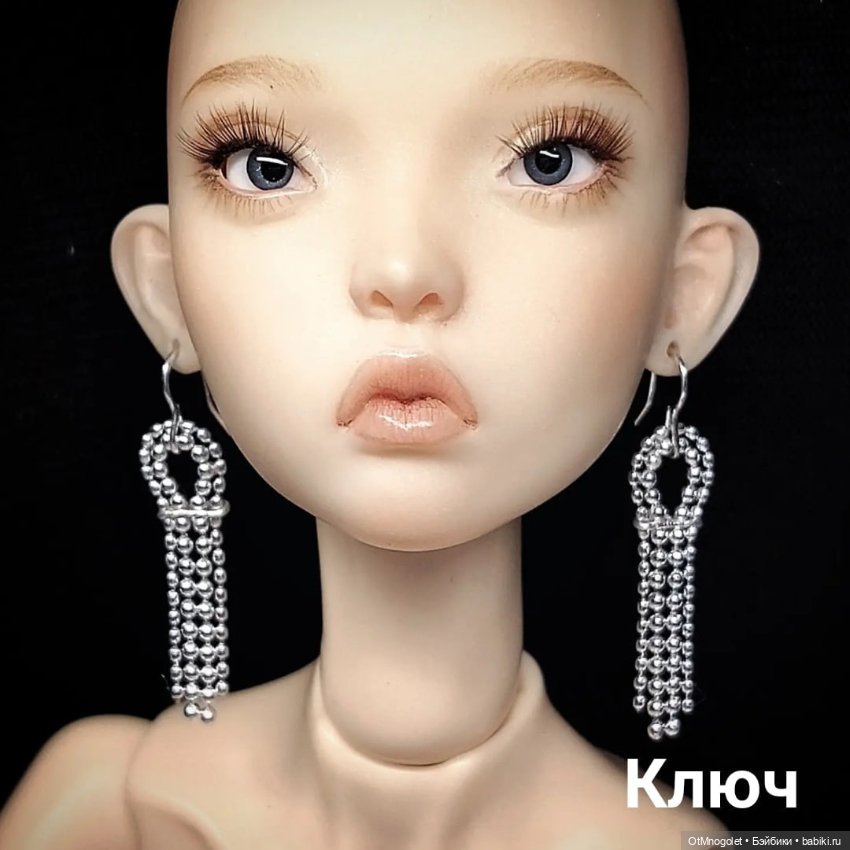 Серьги для кукол Рopovy, Tonner, Barbi (фото 2)