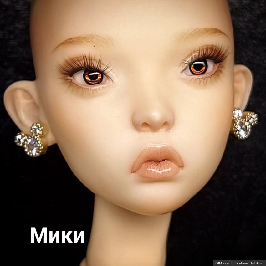 Серьги для кукол Рopovy, Tonner, Barbi