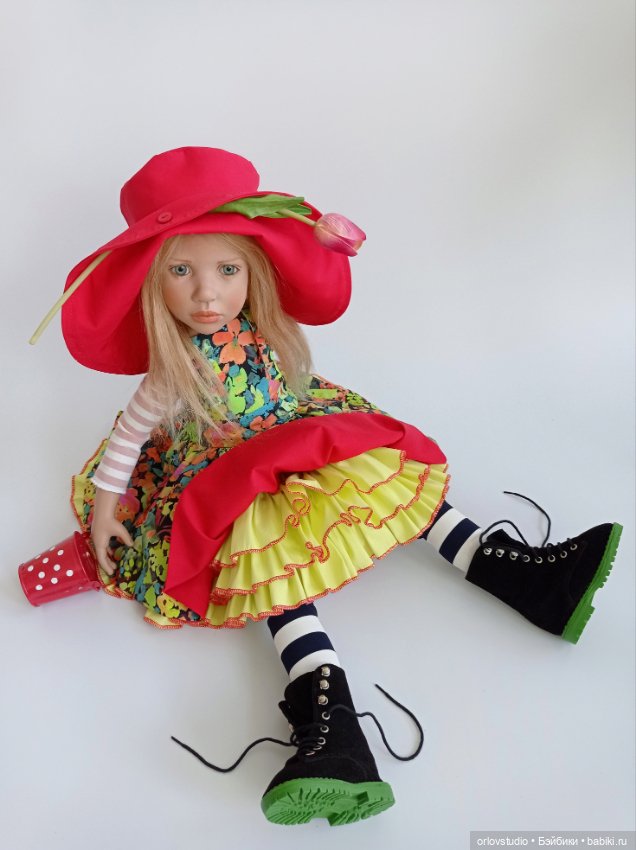 ❤💚Сарафан для Цвергназе — Одежда для кукол (фото 5)