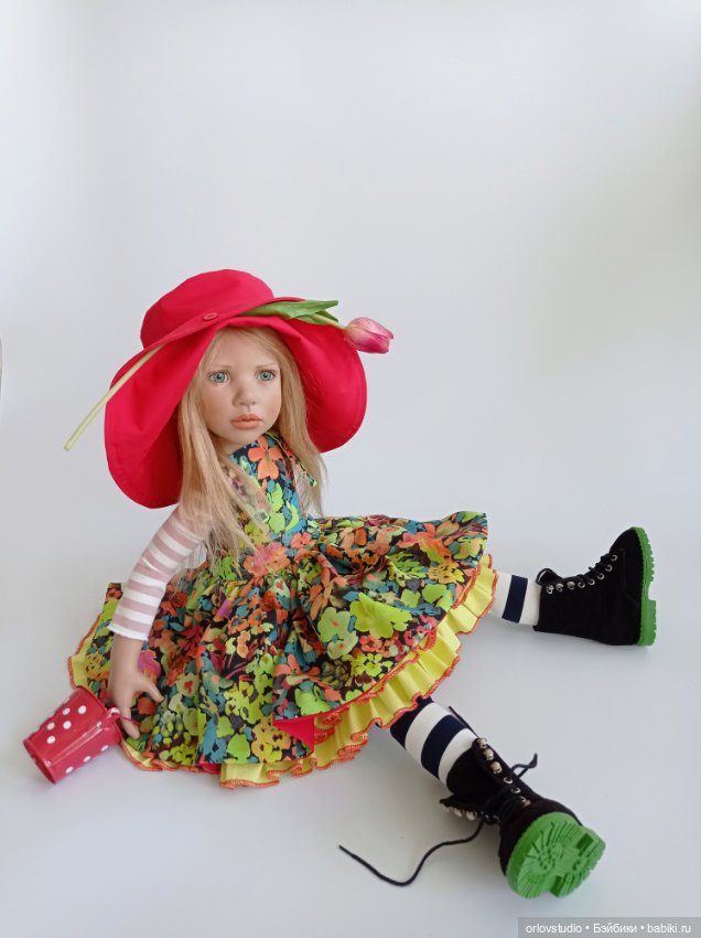 ❤💚Сарафан для Цвергназе — Одежда для кукол (фото 8)