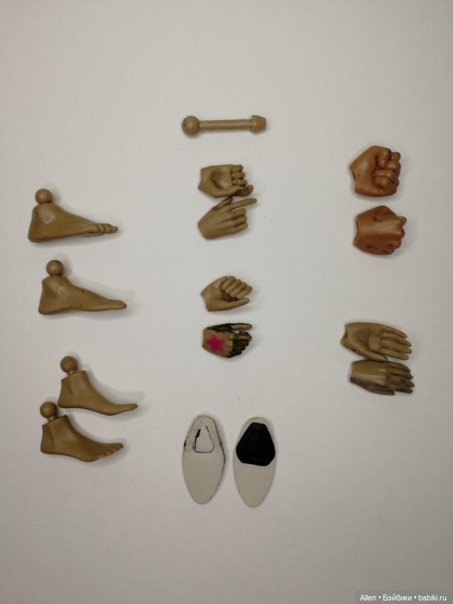 Запчасти для Экшена — Тела и головы для кукол