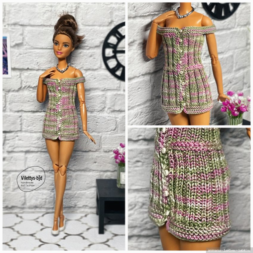 Коллекция одежды "Нежное лето" для барби (фото 6)