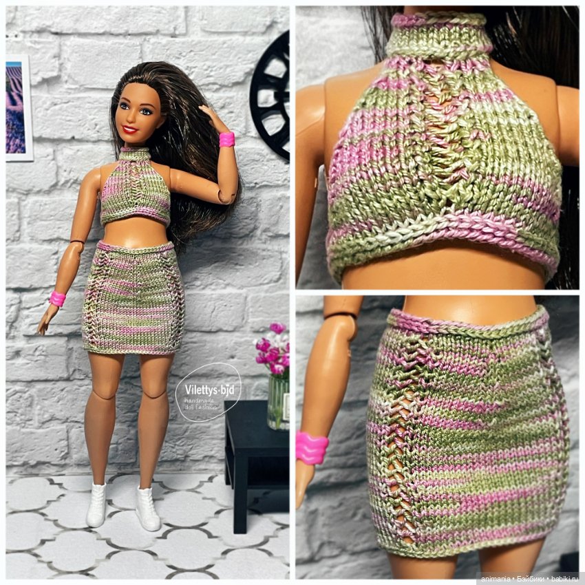 Коллекция одежды "Нежное лето" для барби
