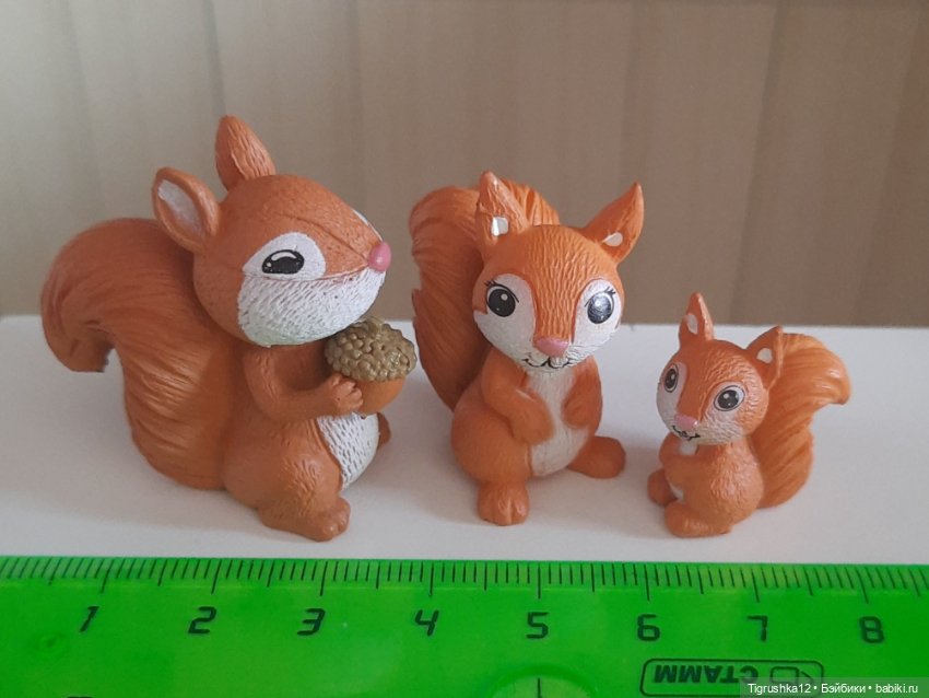 Семейка бельчат — Миниатюра для кукол (фото 4)