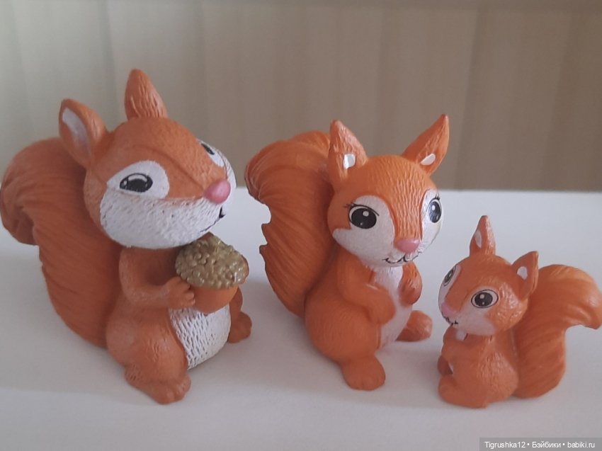 Семейка бельчат — Миниатюра для кукол (фото 3)