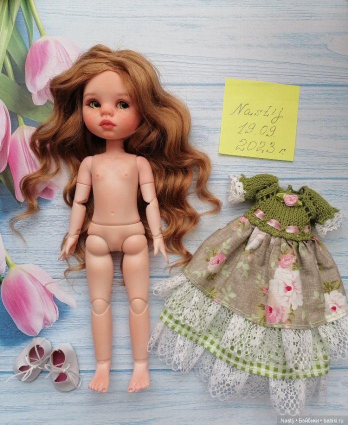 Продам Куколку Очаровашку с зелёными глазками, шарнирная (не БЖД)