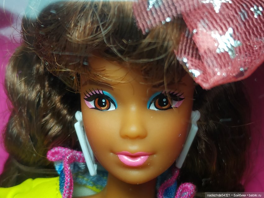 Барби музыкант Barbie Rewind 80s Night Out (Репродукция 2021 год) (фото 8)