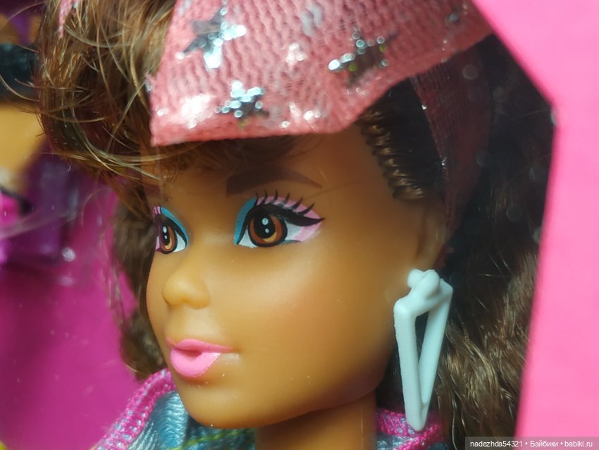 Барби музыкант Barbie Rewind 80s Night Out (Репродукция 2021 год) (фото 7)