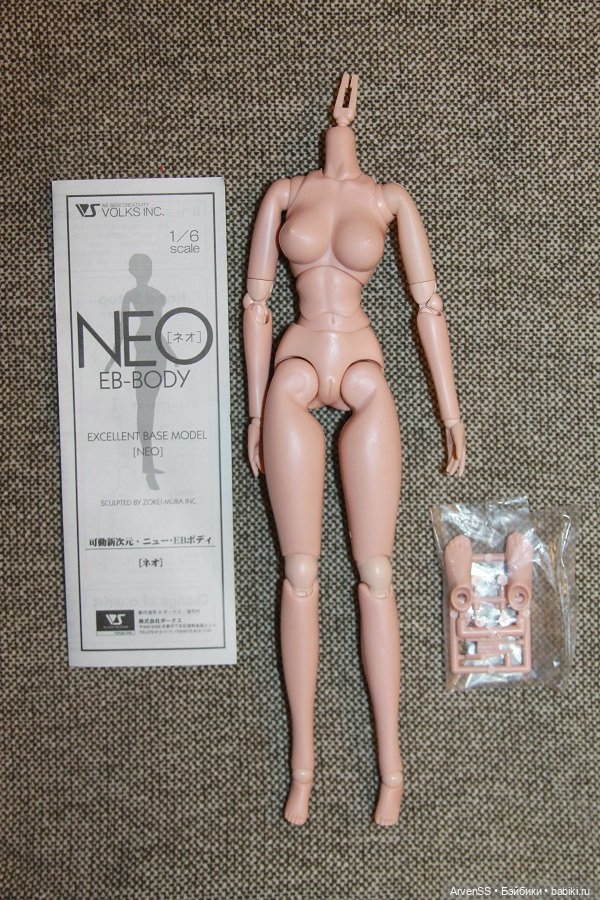 Винтажное женское тело Volks Neo EB-Teens