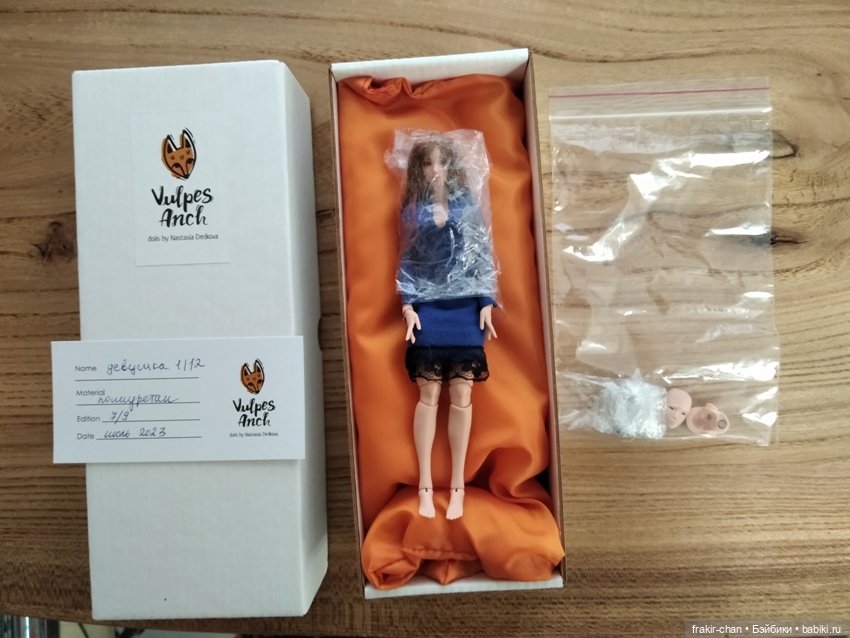 Авторская кукла Анастасии Дедковой (VulpesAnch), формат 1/12 (фото 6)