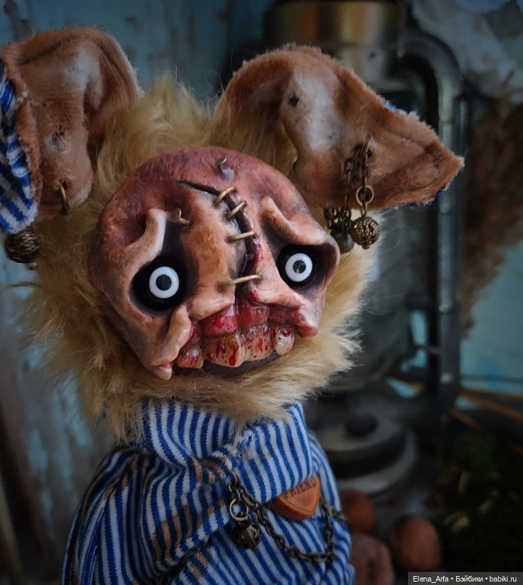 Чердачная игрушка монстр — Авторские игрушки (фото 8)