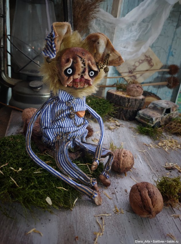 Чердачная игрушка монстр — Авторские игрушки (фото 2)