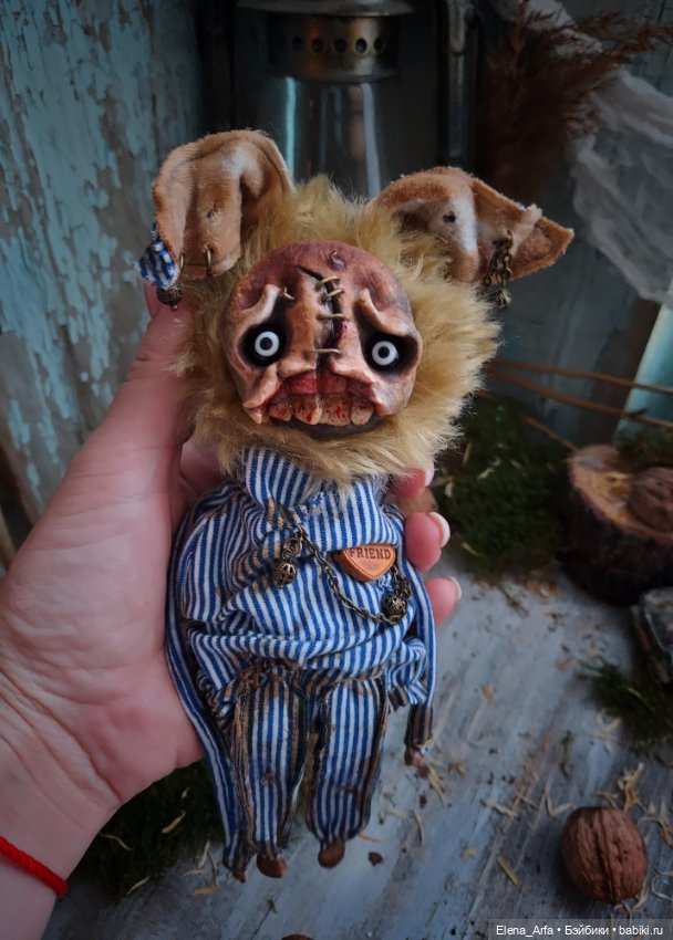 Чердачная игрушка монстр — Авторские игрушки (фото 5)