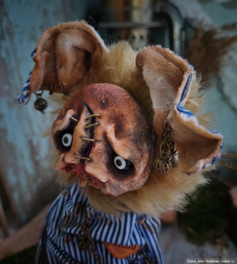 Чердачная игрушка монстр — Авторские игрушки (фото 7)