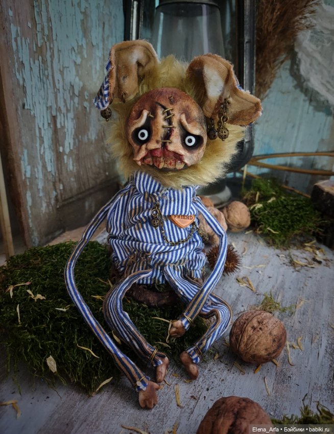 Чердачная игрушка монстр — Авторские игрушки (фото 3)