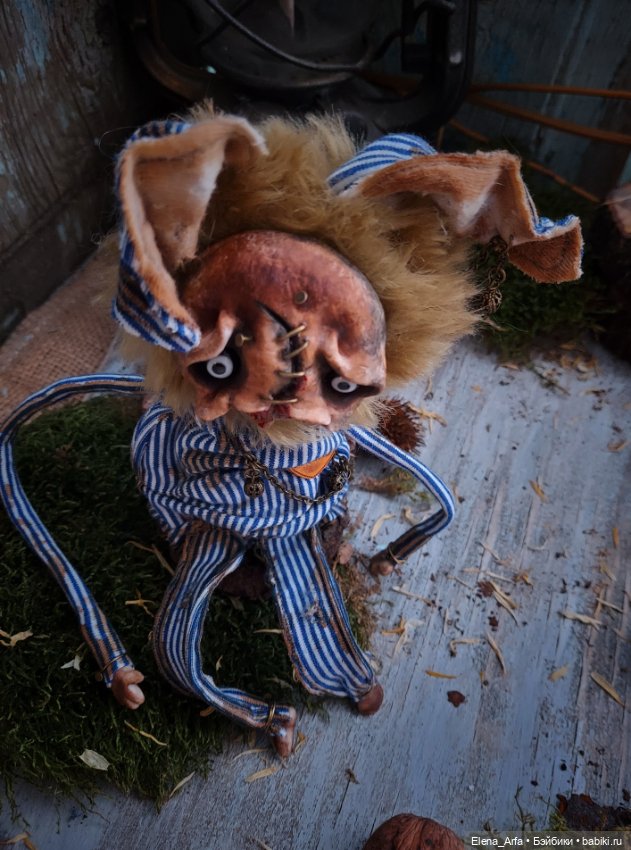 Чердачная игрушка монстр — Авторские игрушки (фото 6)