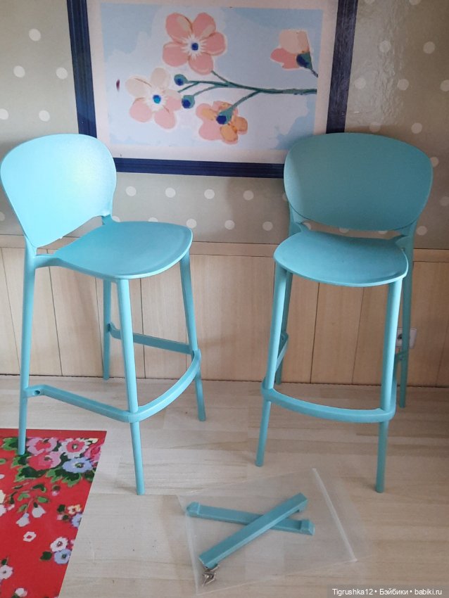 Барные стулья — Миниатюра для кукол (фото 4)