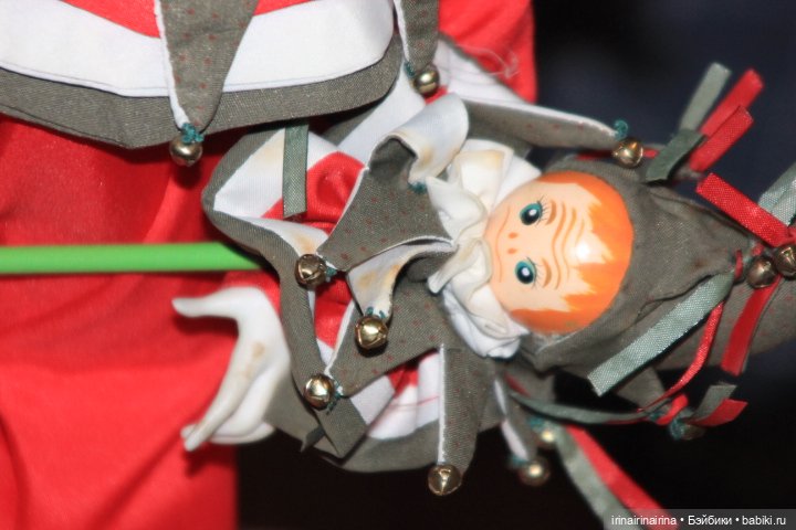 Придворный шут (443.5) — Фарфоровые куклы (фото 3)