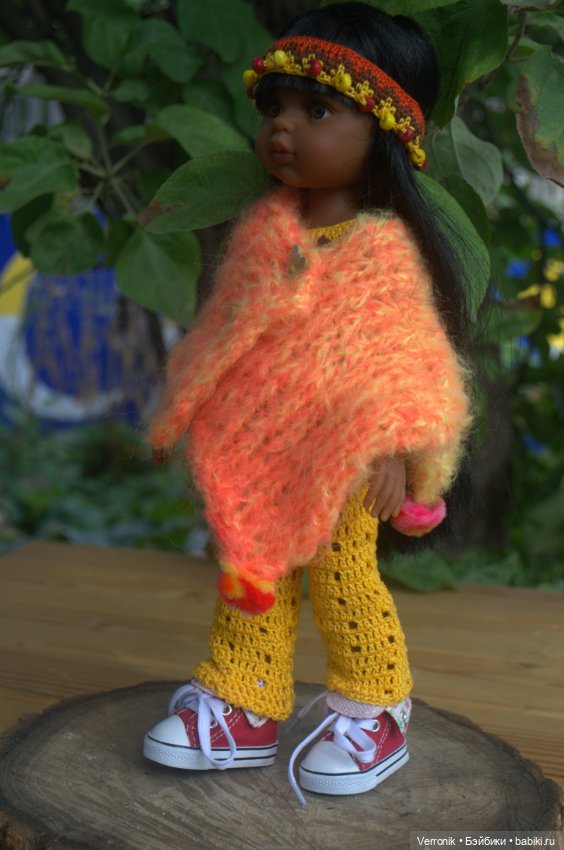 Комплект одежды для куклы Paola Reina "Девочка- Осень" (фото 8)