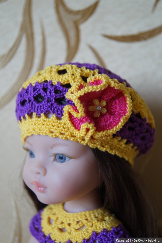 Наряд "Яркая фуксия" для кукол Paola Reina и им подобных (фото 5)